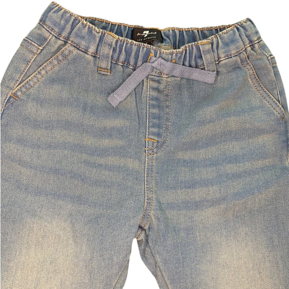 7 For All Mankind Jeans - Size 4T - Boys - Luxe Sport Knit Denim - Picture 3 of 7